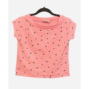 Vintage Duck Head Shirt Pink Black Stars Women’s Size M Medium A7